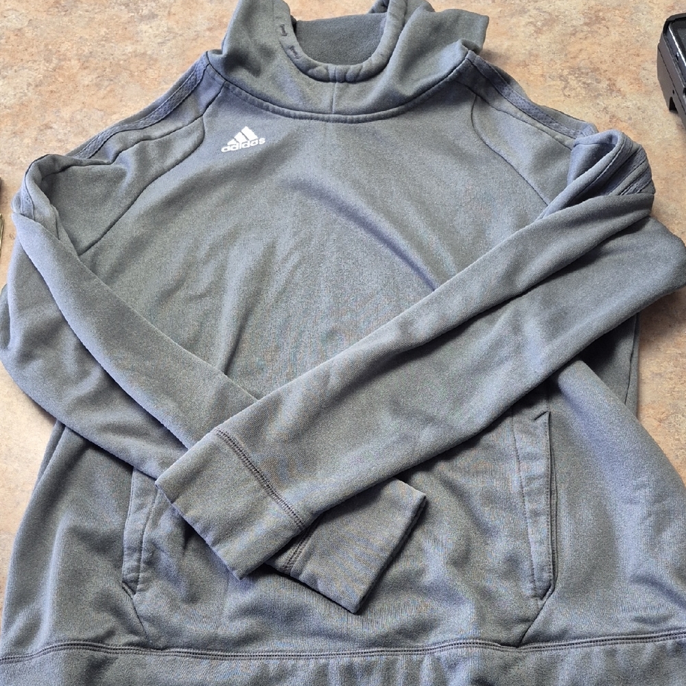 Adidas Men's Performance Gray Pullover